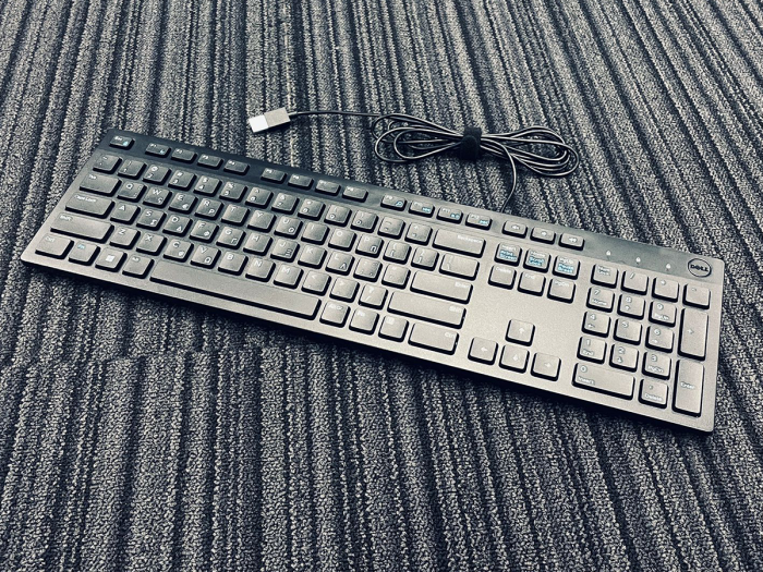 FAULTY Dell KB216t GREEK Slim Office Multimedia USB Keyboard