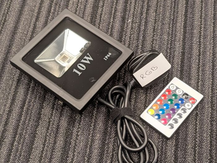 10W RGB LED Floodlight