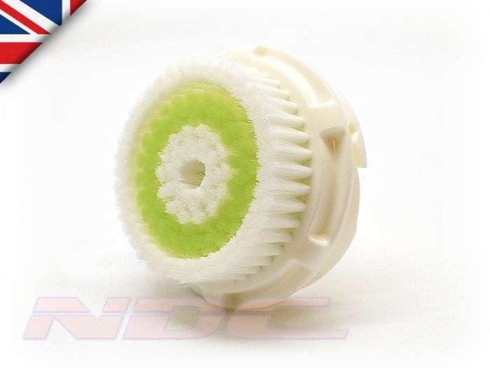ACNE CLEANSING Replacement Brush Head for Clarisonic (WHITE/GREEN)