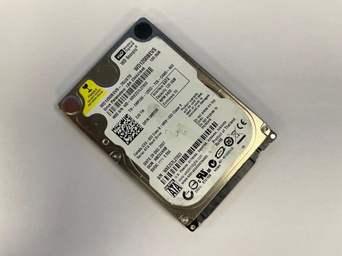 120GB Dell WD Scorpio 2.5" WD1200BEVS 5.4K SATA Hard Drive - 0HP336