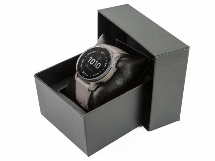 Garmin Fenix 6S Pro Solar Watch - Amethyst Steel/Shale Grey - Watch and Cable only