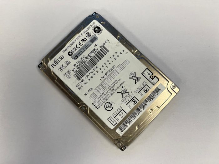 30GB Fujitsu 2.5" MHT2030AT 4.2K SATA Hard Drive - CA06297-B28300NM