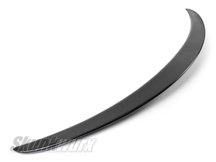 Mercedes C-Class Saloon AMG-Style Carbon Fiber Rear/Boot Spoiler (W205) Scratched