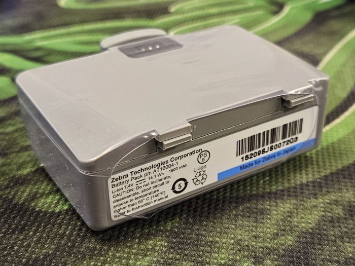 New AT16004-1Battery pack 7.4V 1900mAh for Zebra QL220 / QL320 