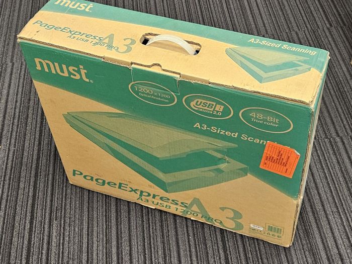 Mustek A3 USB Scanner 1200 DPI