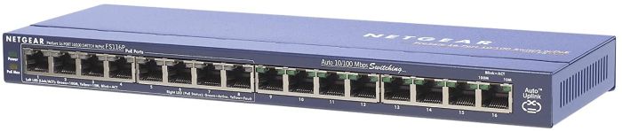 Netgear ProSafe 16 Port 10/100 Switch FS116