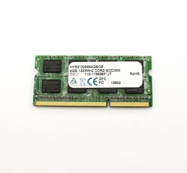 Hyperram 4GB Pair DDR3 10600S-9 1333.33MHZ (1 x 4GB)