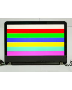 Macbook Pro 13 Retina A1502 Lid (Late 2013 - Mid 2014) - Scratched Screen, Logo Crack/Dent & Broken Cables - AS008