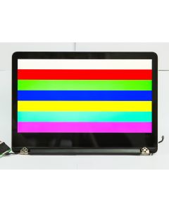 Macbook Pro 13 Retina A1502 Lid (Late 2013 - Mid 2014) - Cracked Logo & Broken Cable - AS031