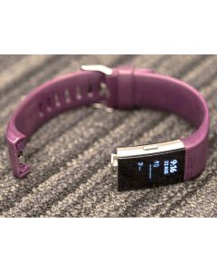 FAULTY Fitbit Charge 2 Black Heart Rate Fitness Activity Tracker Watch FB407