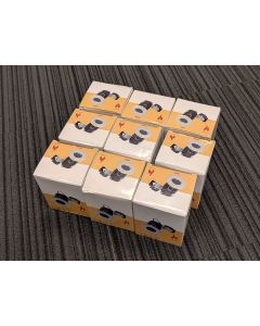 9 x GU10 Fire Rated Alusso Downlights