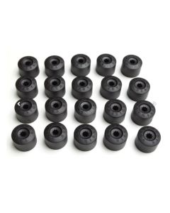 VW Nut Covers (16 x Standard + 4 Locking)