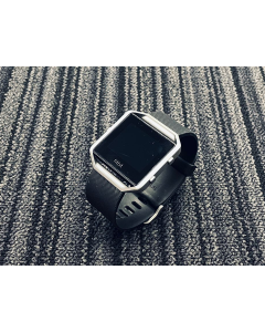 FAULTY Fitbit Blaze Smart Fitness Tracker Watch 259734 Black L/G