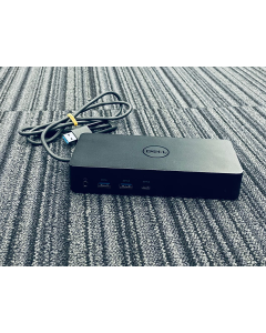FAULTY Dell D6000 with USB 3.0 (3.1 Gen 1) Type-C M4TJG Docking Station - Black