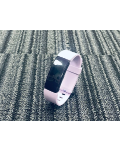 FAULTY Fitbit Inspire HR Aluminium Fitness Activity Tracker Watch Lilac Strap