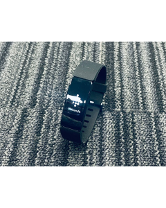 Fitbit Inspire HR Aluminium Fitness Activity Tracker Watch with Black Strap (Refurb)