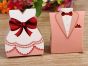 100pcs Pink Bride & Groom Wedding Favours