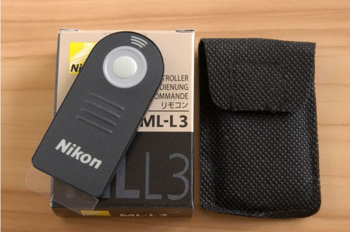 Genuine ML-L3 IR Wireless Remote Control for Nikon D3000 D3200 D3400 D5000 D40X D70
