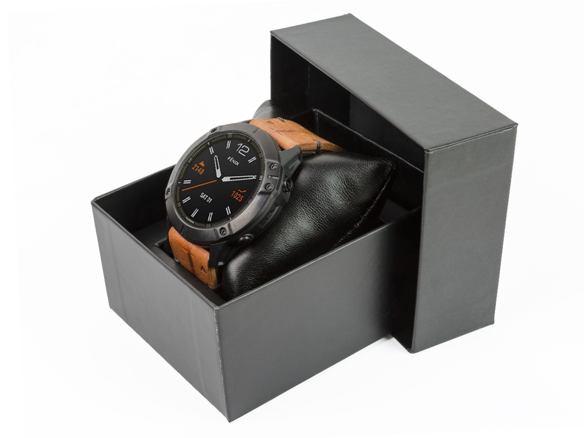 garmin chestnut leather band